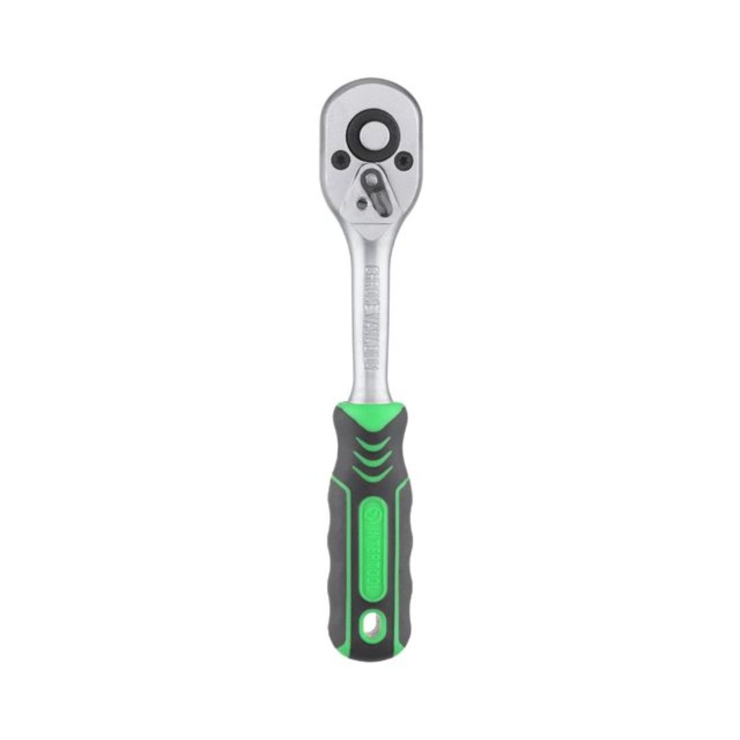 Рукоятка з храповим механізмом на 72 зубця 1/4", Cr-V INTERTOOL
