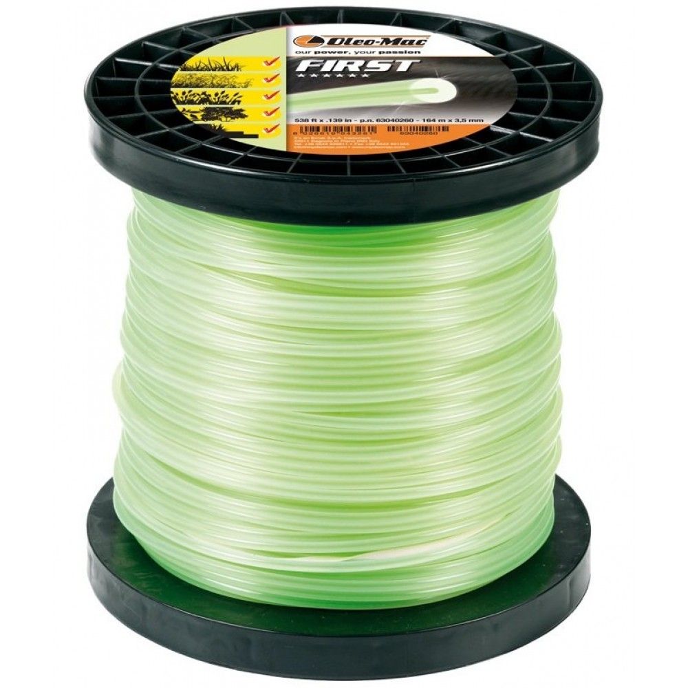 Жилка косильная круглая армированная Oleo-Mac FIRST (3 мм х 223 м) (63040271)