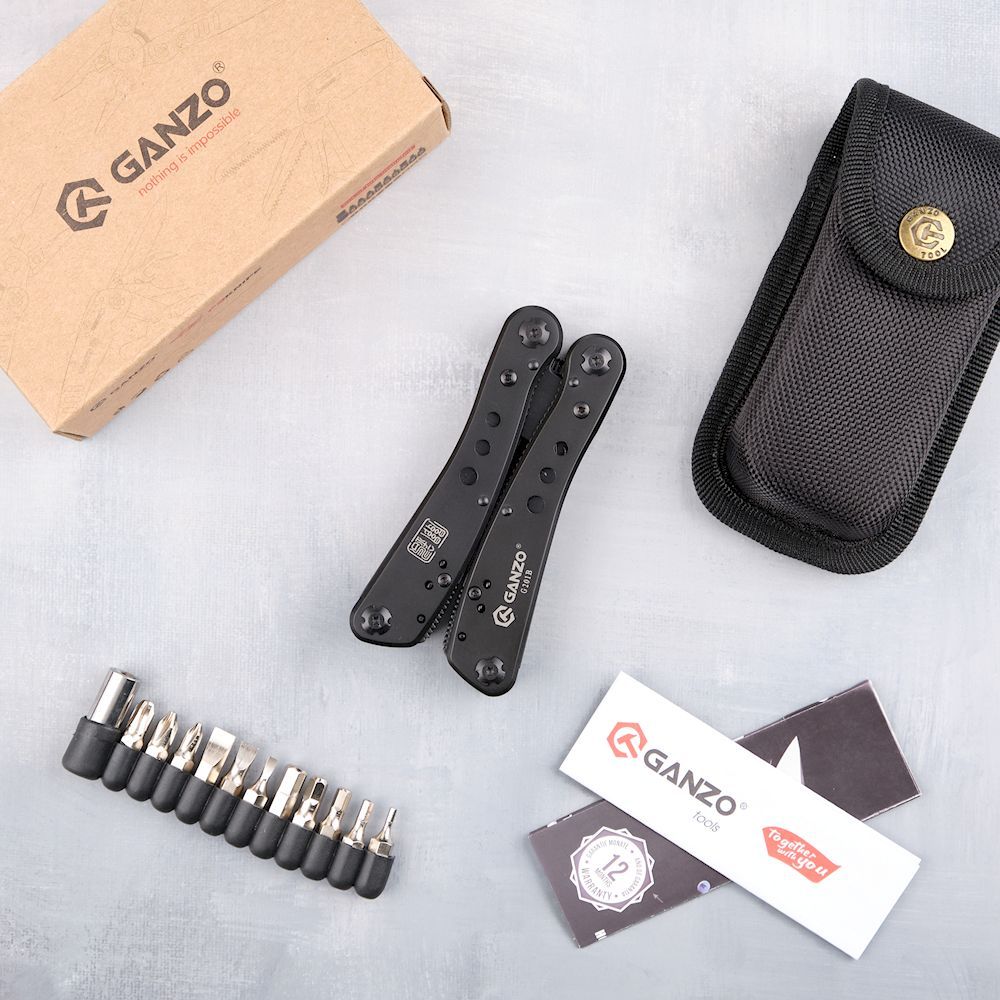 Мультитул Multi Tool Ganzo G201-B чорний