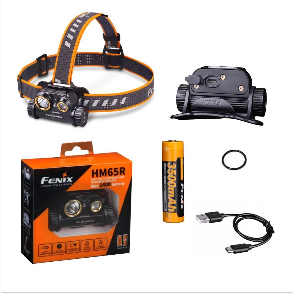 Фонарь налобный Fenix HM65R налобный Fenix HM65R