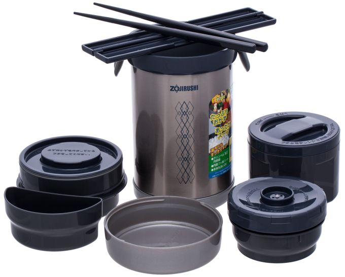 Набор для ланча Zojirushi SL-NC09ST стальной