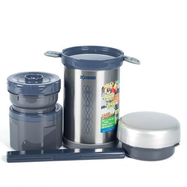 Набор для ланча Zojirushi SL-NC09ST стальной