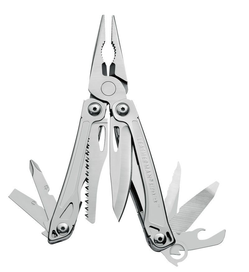 Мультиинструмент Leatherman Sidekick, синтетический чехол, картонная коробка