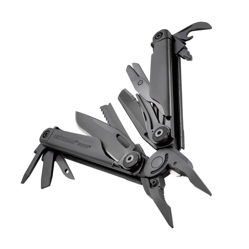 Мультиінструмент Leatherman Surge BLACK, синтетичний чохол, картонна коробка