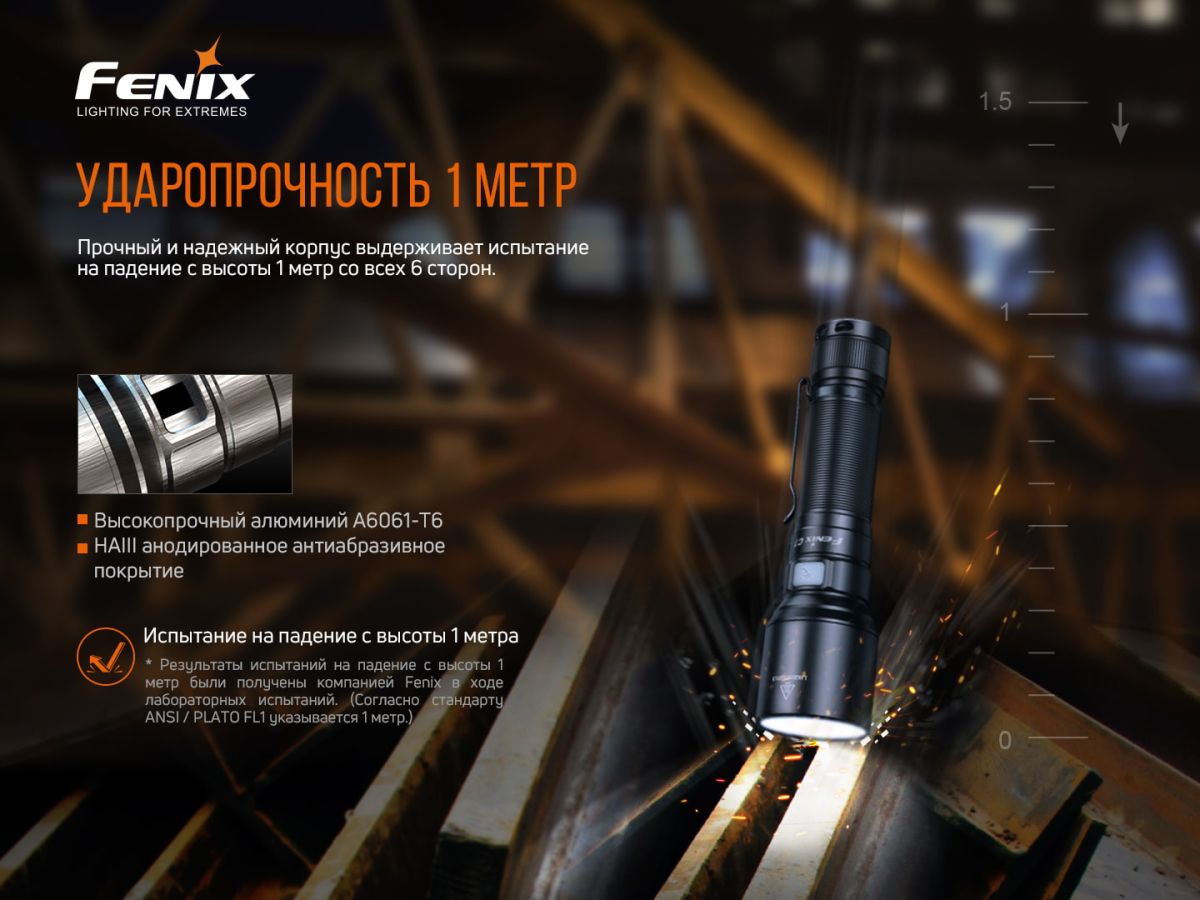 Фонарь ручной Fenix C7 фонарь ручной Fenix C7
