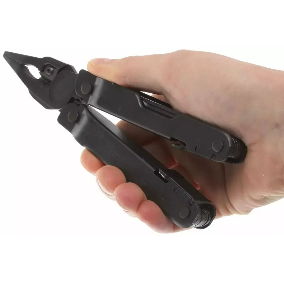 Мультиинструмент Leatherman Super Tool 300 BLACK, чехол MOLLE (черный), картонная коробка