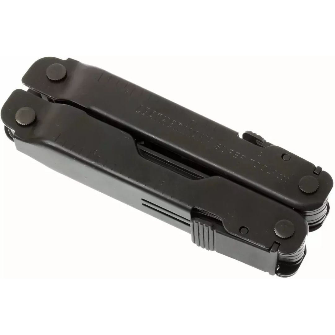 Мультиинструмент Leatherman Super Tool 300 BLACK, чехол MOLLE (черный), картонная коробка