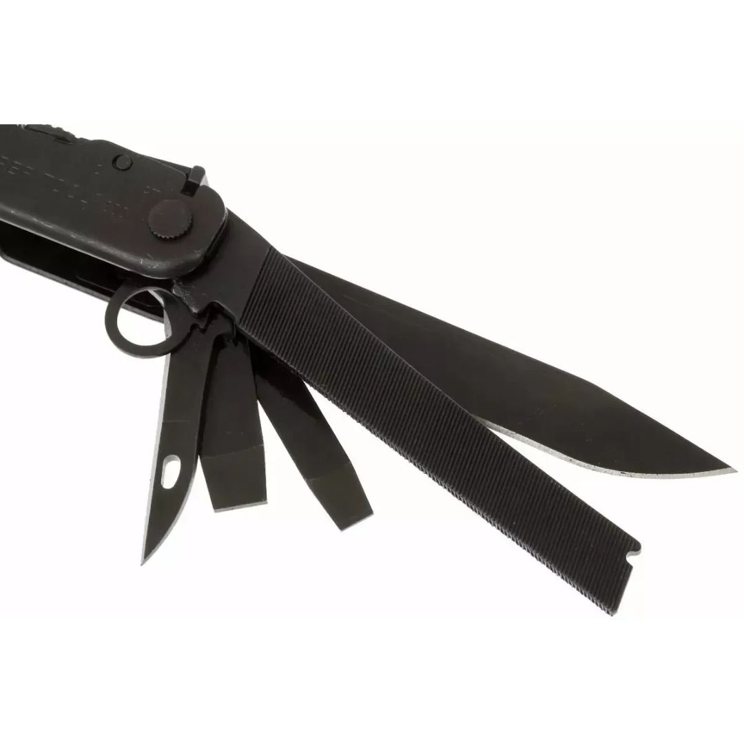 Мультиинструмент Leatherman Super Tool 300 BLACK, чехол MOLLE (черный), картонная коробка