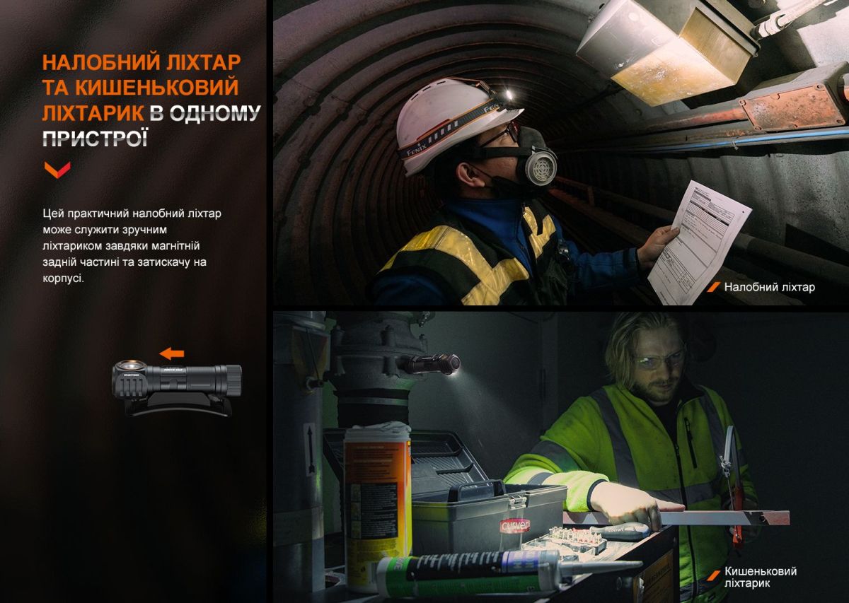 Мультифонарь Fenix HM61R V2.0 мультифонарь Fenix HM61R V2.0