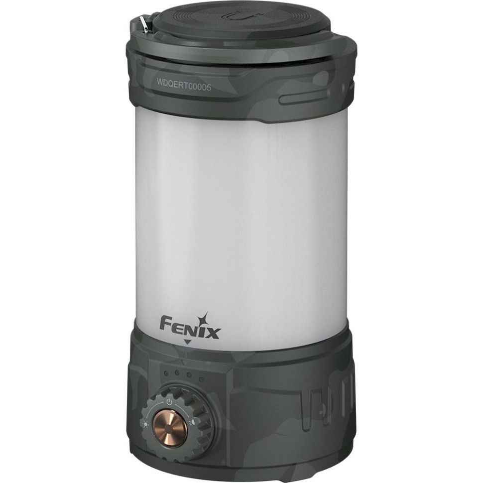Кемпинговый фонарь Fenix CL26R Pro, серый камуфляж