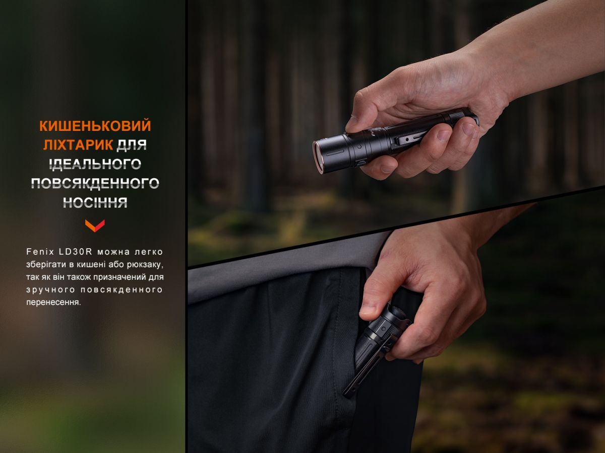Фонарь ручной Fenix LD30R фонарь ручной Fenix LD30R
