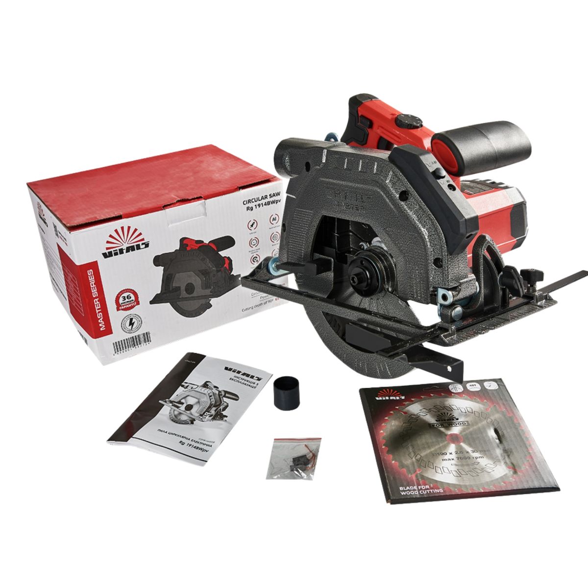 Пила циркулярна Vitals Master Rg 1914BWpv