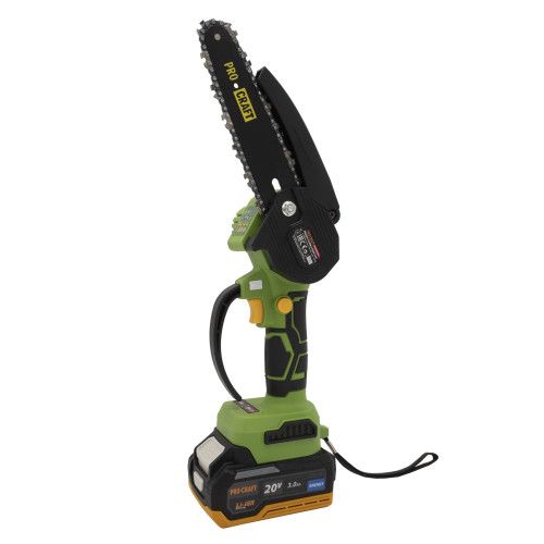 Набор Аккумуляторная пилка Procraft PKA22Li 2 шины, 2 цепи + АКБ и з/п)+Масло для ланц. 200мл