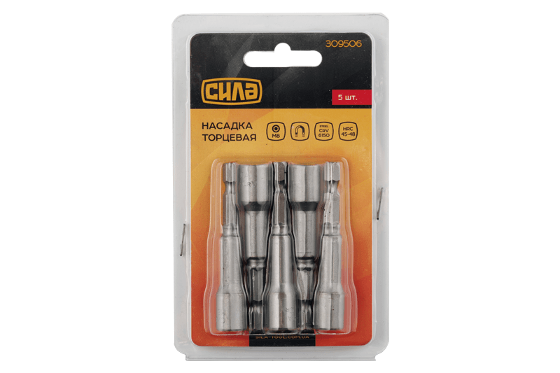 Насадка торцева М8*65  (СИЛА)