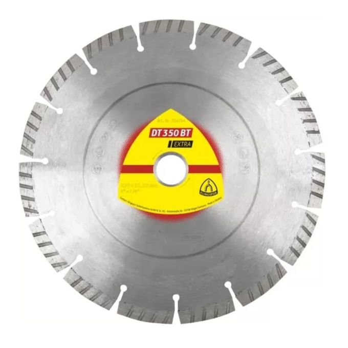 Диск алмазний Klingspor DT 350 BT Extra (230х2.6, 22.2 мм) (354794)