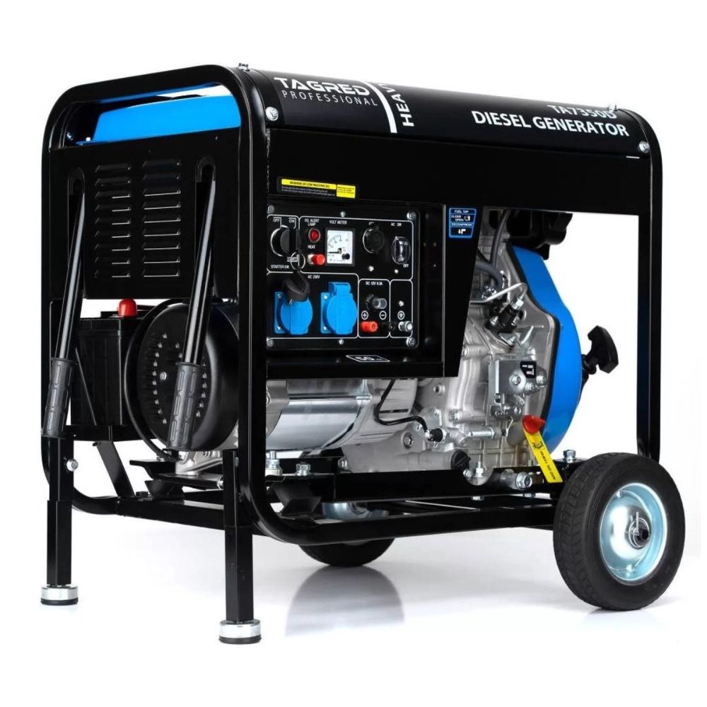 Генератор дизельний TAGRED TA7350D + олива (5 кВт)