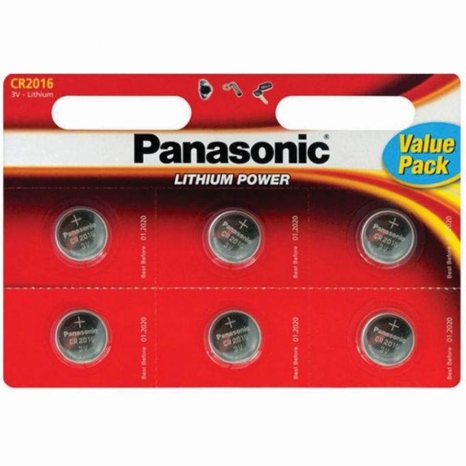 Батарейка CR-2025 Lithium, 3V, PANASONIC (CR-2025EL/6B)