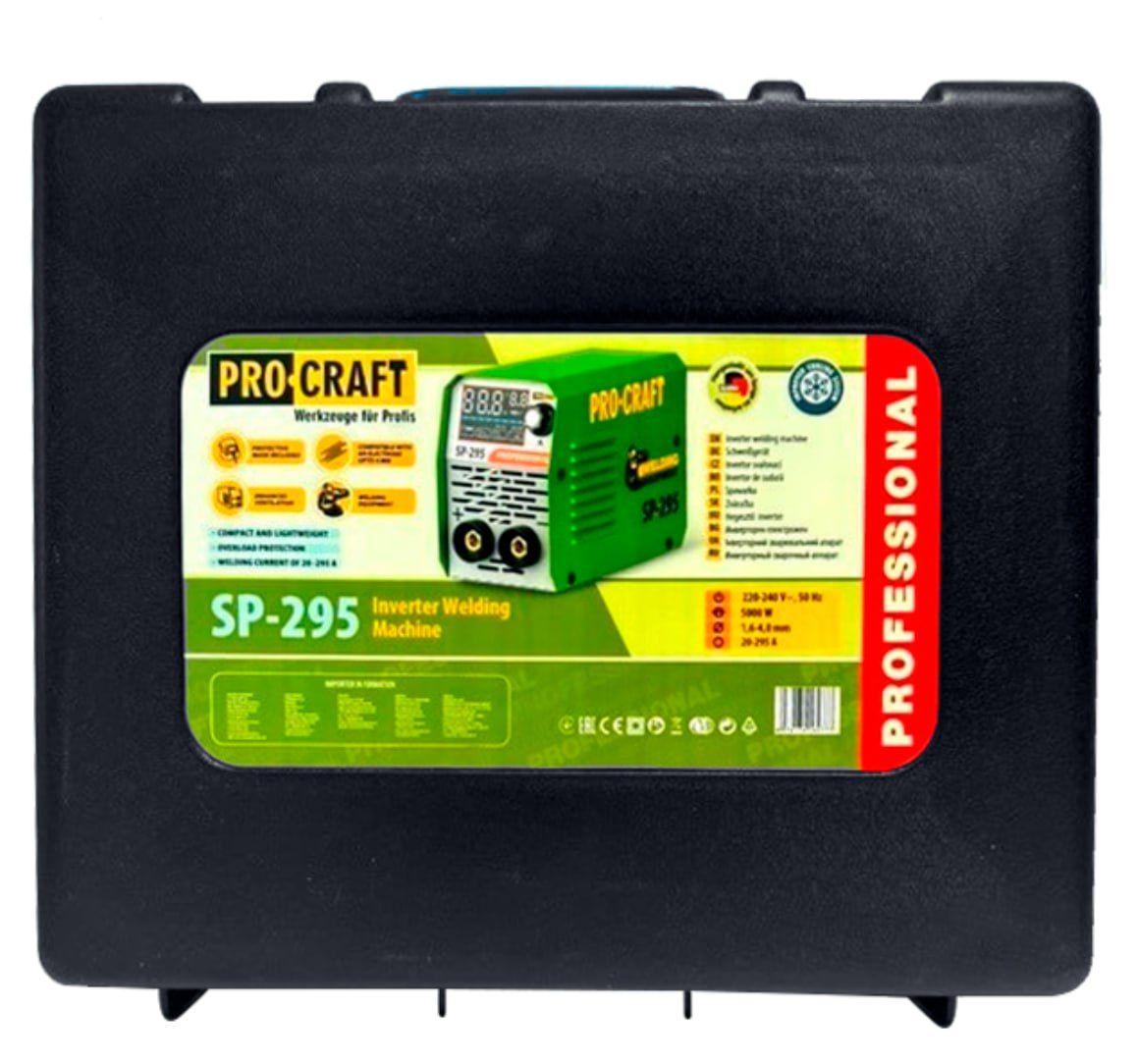 Инверторный сварочный аппарат Procraft SP295 ВМС (КЕЙС)