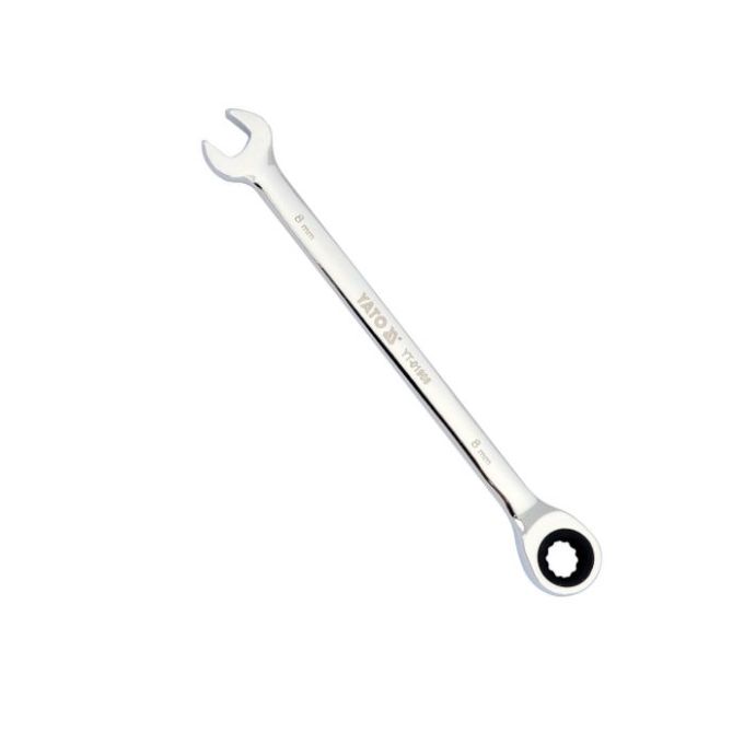 Ключ комбінований з тріщаткою YATO М17 х 225 мм