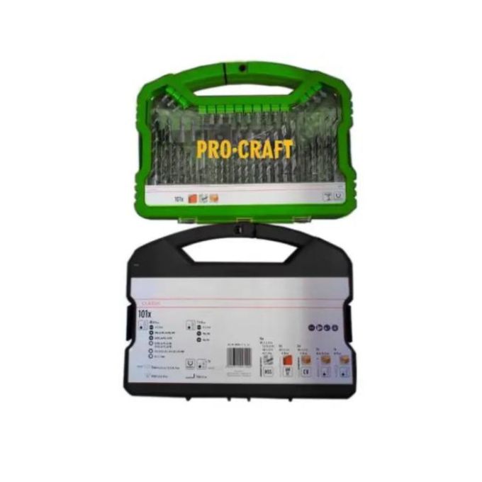 Набір свердл та біт Procraft DBS101