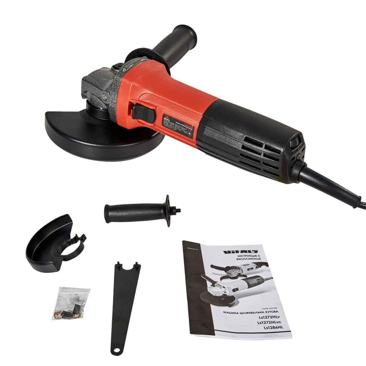 Болгарка КШМ машина шліфувальна кутова Vitals Master Ls1272HLv