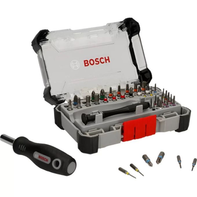 Отвертка с битами Bosch Precision Set (42 шт.) (2607002835)