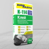 Клей K-114 BUDMAJSTER 25кг для кріплення та армування пінополістирольних та мінераловатних плит
