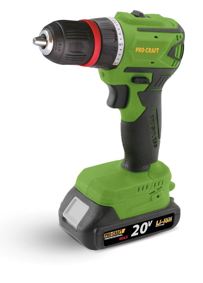 Шуруповерт Procraft PA18LiN DFR (з 1 акб та зп)