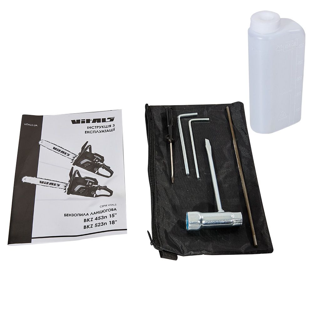 Бензопила цепная Vitals BKZ 453n 15"