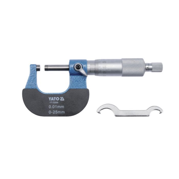 Мікрометр YATO 0-25 мм