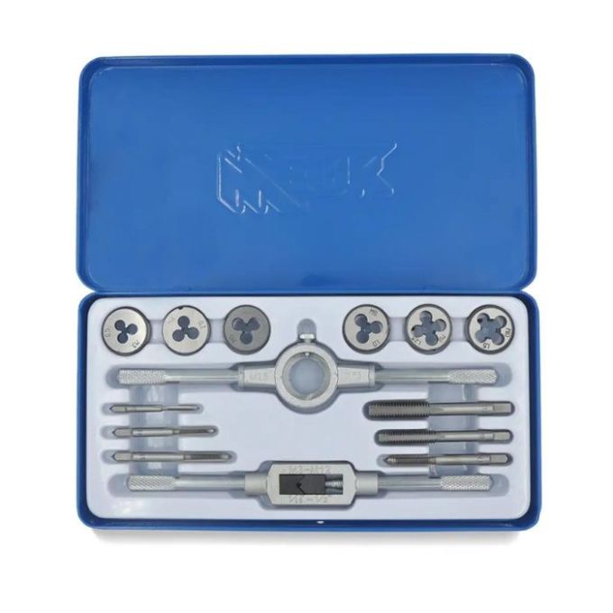 Набір мітчиків та плашок 14 од. Werk