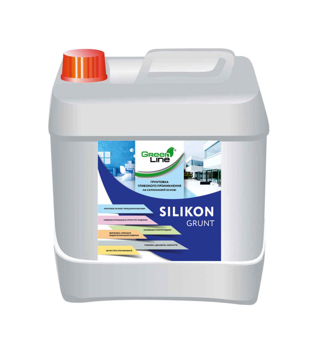 Грунтовка глибокопроникна зміцнююча  SILIKON GRUNT