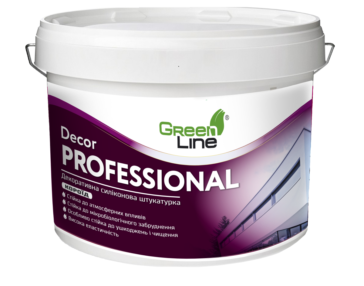 Декоративна силіконова штукатурка DECOR PROFESSIONAL «КОРОЇД»