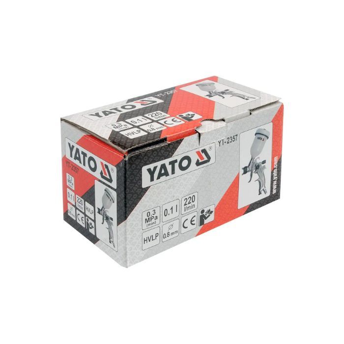 Фарбопульт пневматический Yato YT-2357 0,8 мм