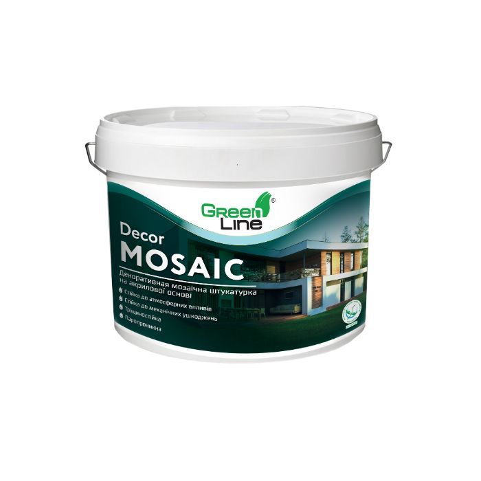 Декоративна мозаїчна штукатурка DECOR MOSAIC, 25кг