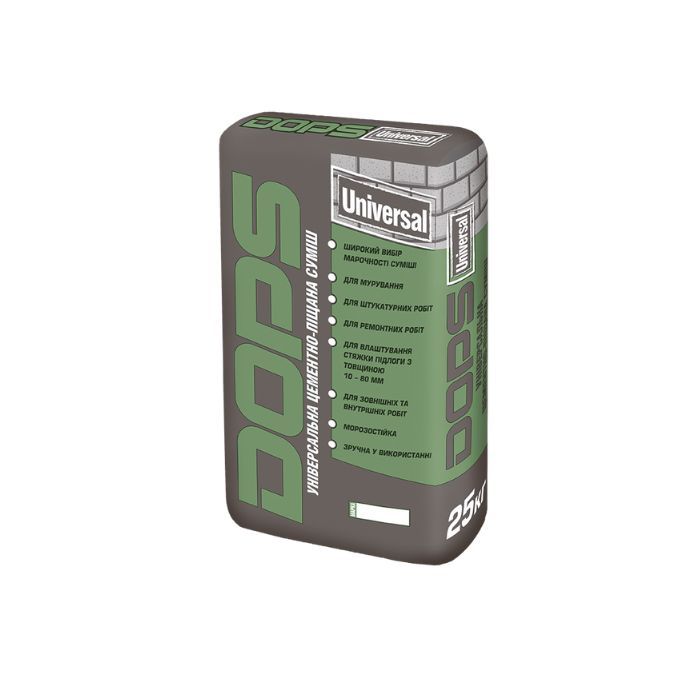 Універсальна цементно-піщана суміш	DOPS Universal 150