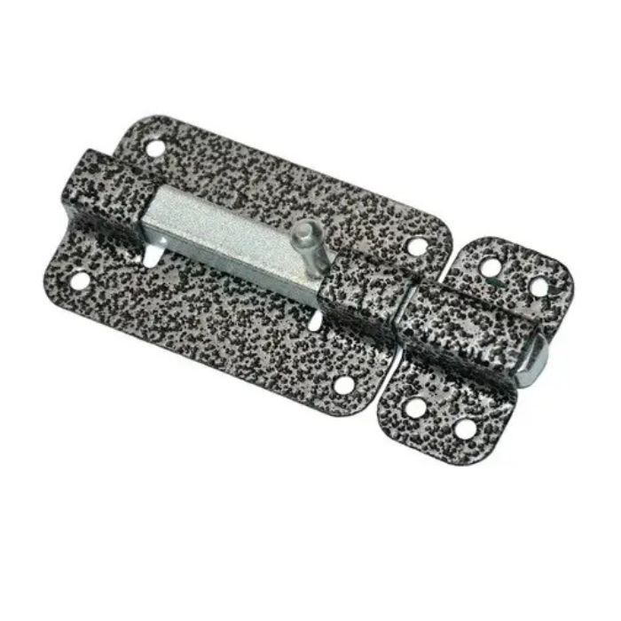 Задвижка "Квадрат-10" серый антик (100*50мм)