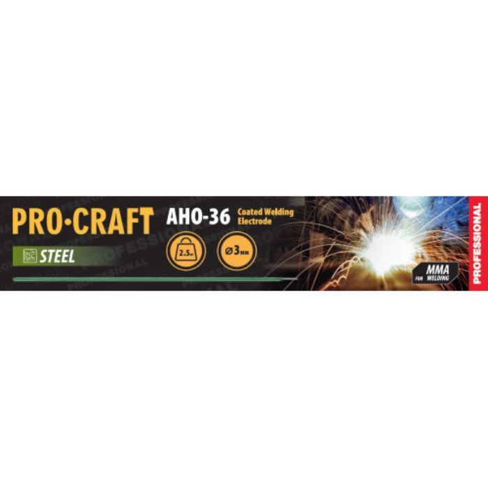 Электроды Procraft AHO36 2,5кг 3мм