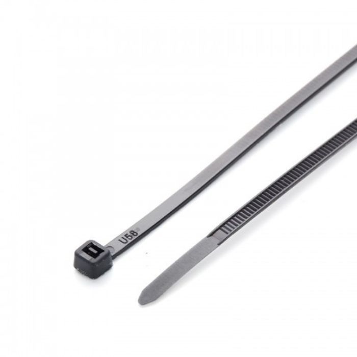 Стяжка кабельна 5х300 чорна (100 шт.) APRO