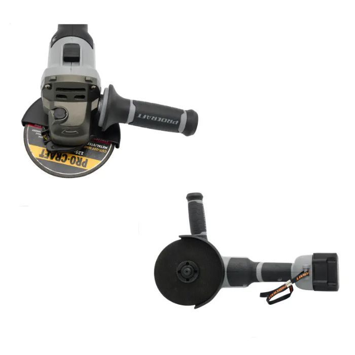 Акумуляторна болгарка Procraft industrial AG125A Сумка (1 акб та зп)