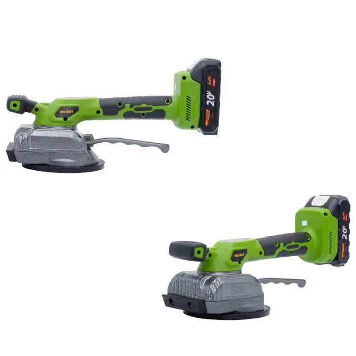 Аккумуляторная виброприсоска для плитки Procraft PTM20 (с 1 акб)