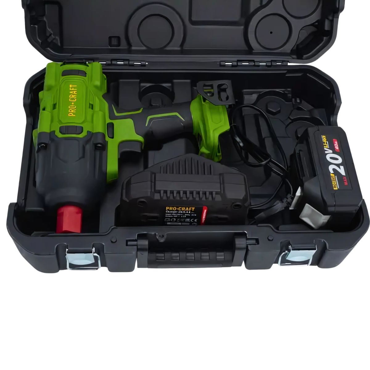 Акумуляторний гайковерт Procraft PWA82 Кейс (з 1 АКБ та ЗП)