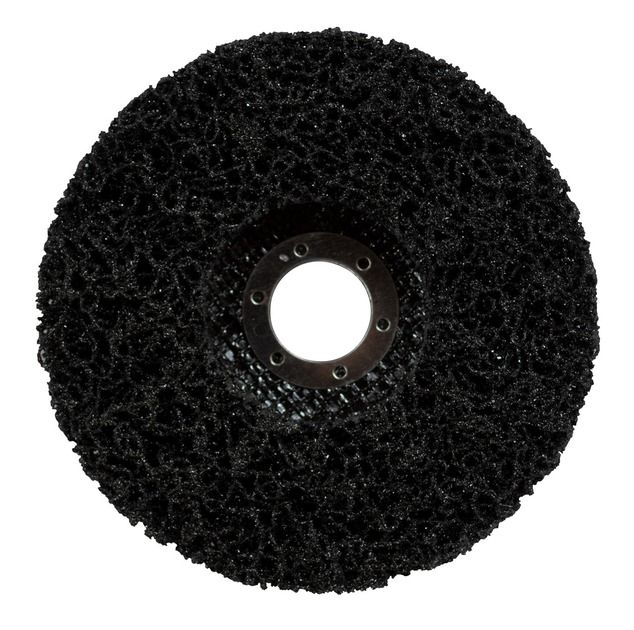 Диск шлифовальный из вспененного абразива ЧЕРНЫЙ 125x22,2 мм "Red Cut"