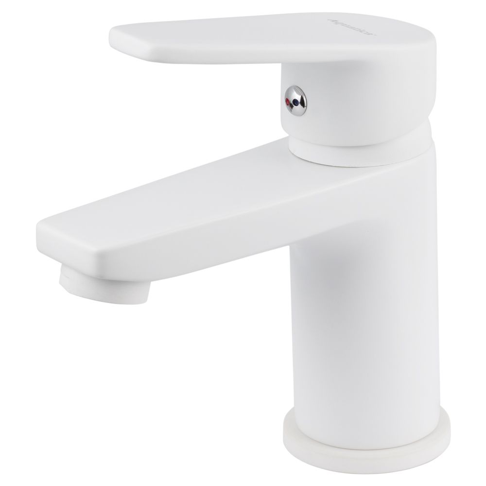 Змішувач s37 Ø35 для раковини литий на шпильці (W) AQUATICA