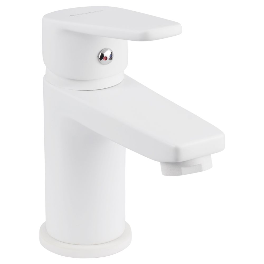 Змішувач s37 Ø35 для раковини литий на шпильці (W) AQUATICA