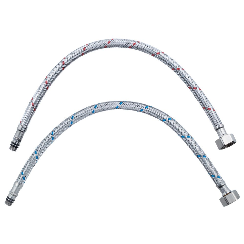 Змішувач PL 1/2" для кухні гусак високий вухо на гайці AQUATICA PL-4B455C