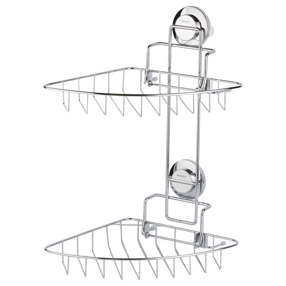 Корзина на вакуумных присосках двойная s38 212×252×373мм AQUATICA