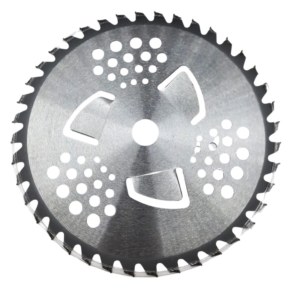 Ніж до мотокоси 40 зубів.(нерж. сталь) з додатковими ножами