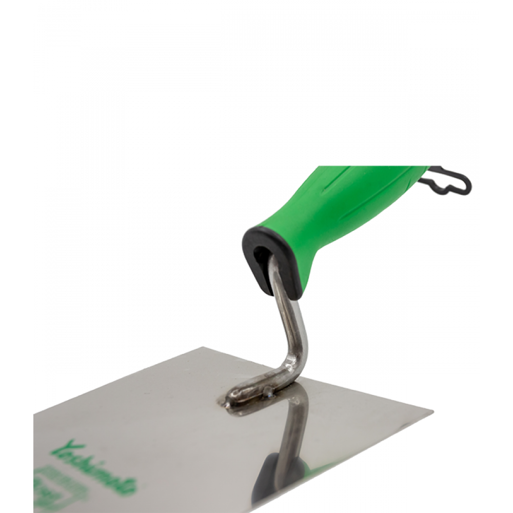 Кельма каменщика Yoshimoto, нержавеющая сталь, ручка 2К, 140мм