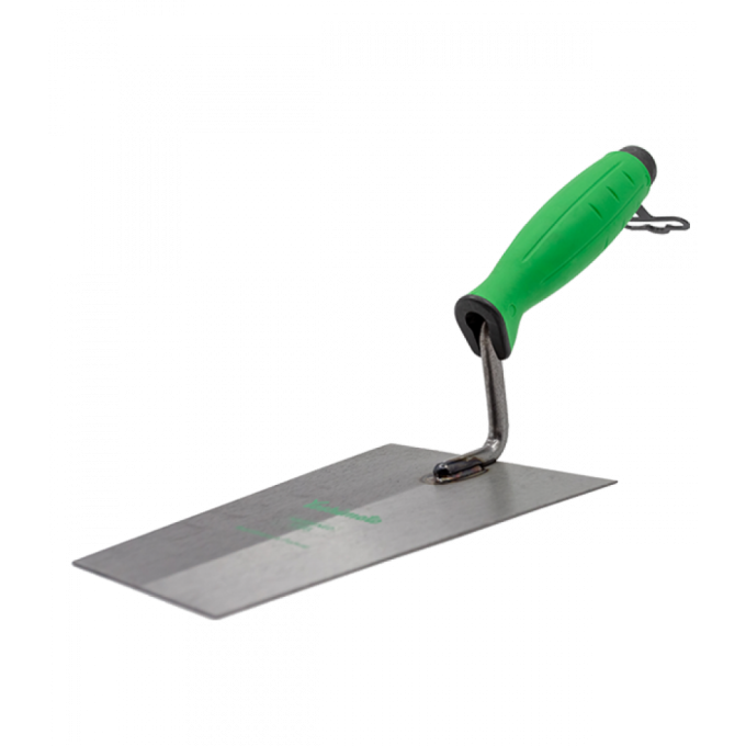 Кельма каменяра Yoshimoto, сталева, ручка 2К, 130х80мм